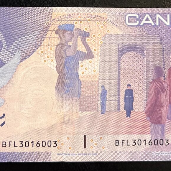 Canada Stunning Uncirculated Set of 2008 $5, 2005 $10 & 2004 $20 Bill! - Picture 8 of 16